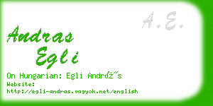 andras egli business card